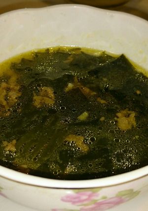 韓国ドラマでよく観る☆わかめスープ☆-レシピのメイン写真
