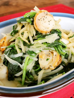 ほうれん草とホタテとじゃがいものソテー-レシピのメイン写真