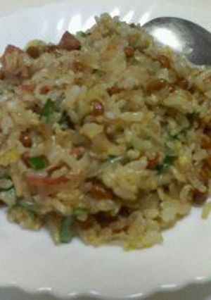 納豆好きな人におすすめ♪納豆ﾁｬｰﾊﾝ♥-レシピのメイン写真