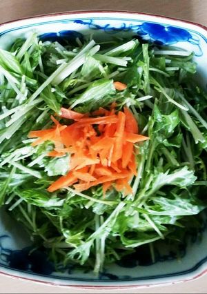 超簡単水菜の和え物!-レシピのメイン写真