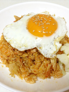 韓国ツナキム炒飯チャムチキムチポクンバプ-レシピのメイン写真