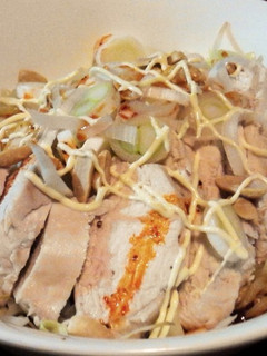 よだれ鶏混ぜそば-レシピのメイン写真