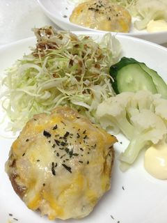 しいたけのツナマヨチーズ焼き-レシピのメイン写真
