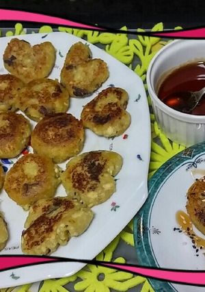 さつま芋➕豆腐➕片栗粉de芋もち❗-レシピのメイン写真
