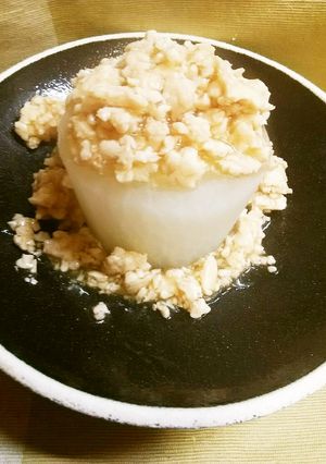 鳥そぼろあんかけDE中華風ふろふき大根♪-レシピのメイン写真