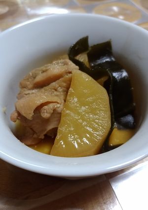 大根と鶏肉の甘煮-レシピのメイン写真