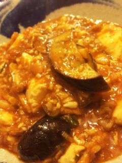 コチュジャンの麻婆豆腐&ナス-レシピのメイン写真
