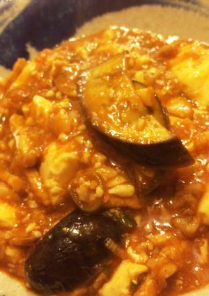 コチュジャンの麻婆豆腐&ナス-レシピのメイン写真
