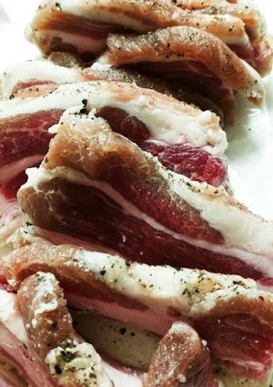 ベーコンよりも美味しい 塩豚肉-レシピのメイン写真