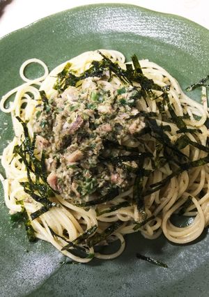 いわし缶詰めで簡単パスタ-レシピのメイン写真