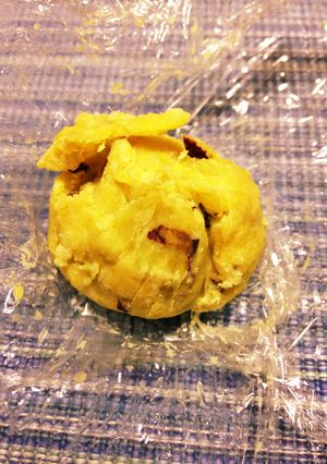 さつまいもの茶巾絞り-レシピのメイン写真