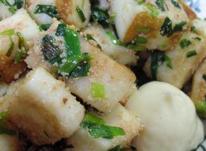 簡単おつまみ★はんぺん明太ねぎ焼き-レシピのメイン写真