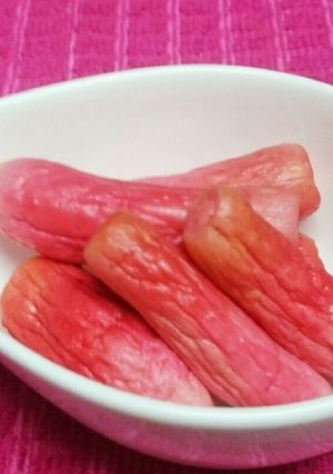 赤大根の酢漬け-レシピのメイン写真