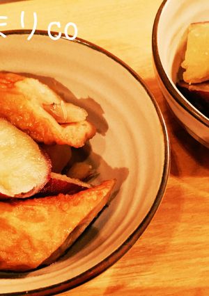 さつまいもとゴボウ天の煮物(圧力鍋)-レシピのメイン写真