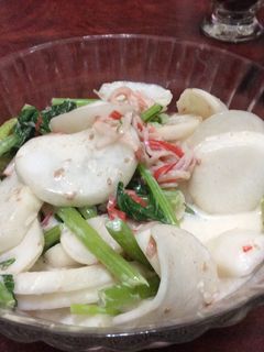 蕪とカニカマのサラダ-レシピのメイン写真