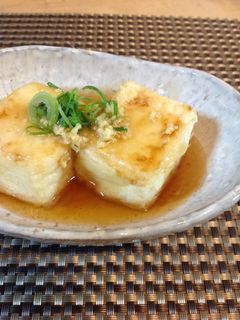 あん最高☆揚げな〜し豆腐-レシピのメイン写真