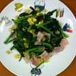 ほうれん草とベーコンの炒め物☆