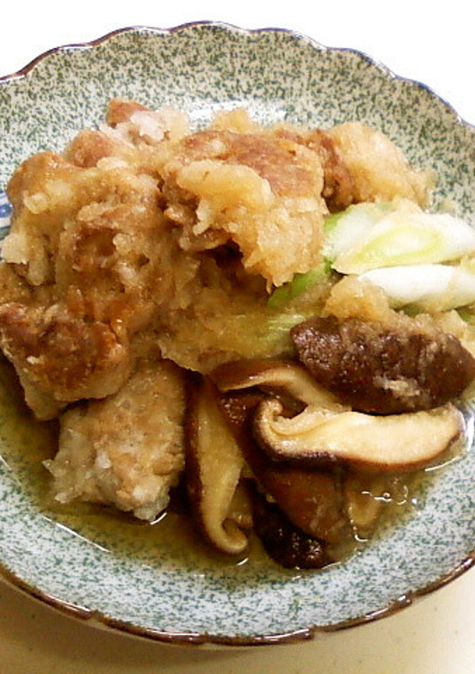 大豆のお肉ときのこのみぞれ煮-レシピのメイン写真