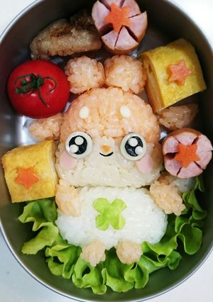 ♪キャラ弁♪ヒミツのここたま♪ラキたま②-レシピのメイン写真