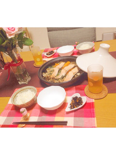 タジン鍋の簡単鮭と野菜の蒸し料理-レシピのメイン写真
