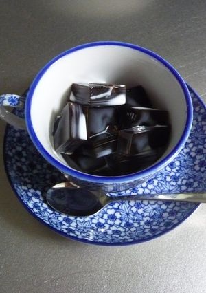 糖質制限　寒天で作るコーヒーゼリー-レシピのメイン写真