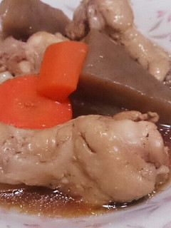 簡単でおいしい手羽元の煮物-レシピのメイン写真