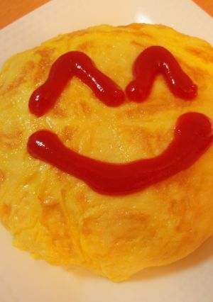 *♪*ニコニコ ^_^ オムライス*♪*-レシピのメイン写真