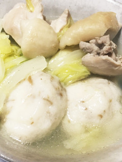シャンタンで中華雑煮-レシピのメイン写真