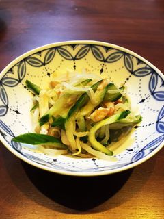 簡単!きゅうりとちくわの生姜醤油和え-レシピのメイン写真