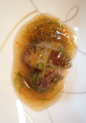 野菜たっぷりジャガ餅の甘酢餡かけ-レシピのメイン写真