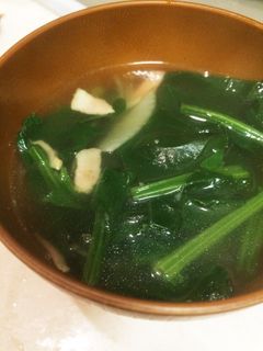 ほうれん草とベーコンのカレースープ-レシピのメイン写真