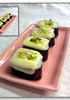 市販の太巻きでなんちゃって〜キンパ-レシピのメイン写真