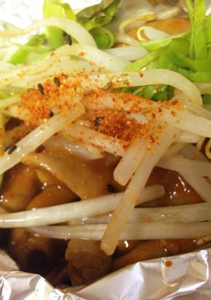 簡単♪こてっちゃんのホイル焼き-レシピのメイン写真