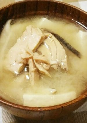 だし要らず！シーチキンのお味噌汁-レシピのメイン写真