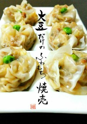 お肉なし!大豆だけのふわもち焼売❀*゚-レシピのメイン写真