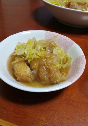 ☆♪塩からあげ♪ﾘﾒｲｸめんつゆ煮☆♪-レシピのメイン写真