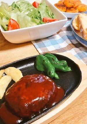 大学生が本気で作ったハンバーグ-レシピのメイン写真
