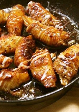 シャキシャキレンコンの甘辛豚バラ巻き-レシピのメイン写真