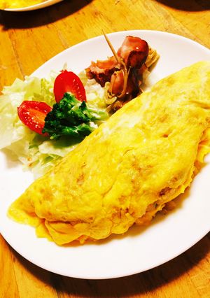 Rice omelet (オムライス)-レシピのメイン写真