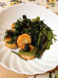 海老と空芯菜の中華炒め-レシピのメイン写真