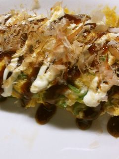 お好み焼き風☆オムレツ☆-レシピのメイン写真