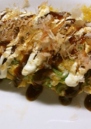 お好み焼き風☆オムレツ☆-レシピのメイン写真