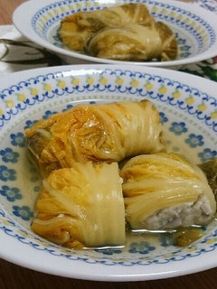 はんぺんでふわふわ♪和風ロール白菜☆-レシピのメイン写真