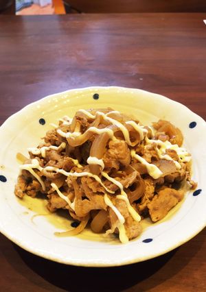 簡単!豚コマで生姜焼き-レシピのメイン写真