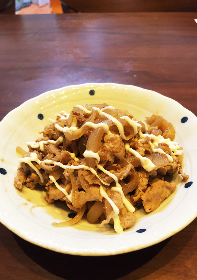 簡単！豚コマで生姜焼き-レシピのメイン写真