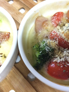 チーズと野菜-レシピのメイン写真