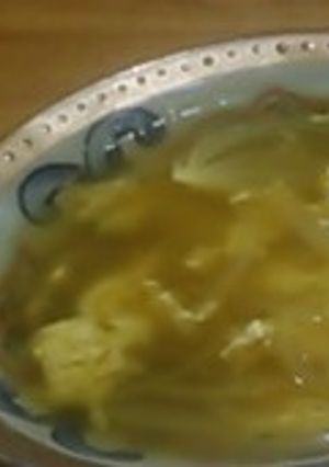 カレー風味卵スープ-レシピのメイン写真