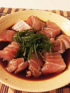マグロの漬け-レシピのメイン写真