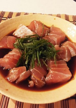 マグロの漬け-レシピのメイン写真