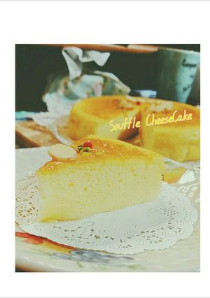 スフレチーズケーキ-レシピのメイン写真